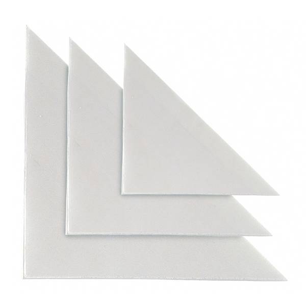 Busta Adesiva Triangolare TR10 Sei Rota - 100x100 mm - 318123 (Trasparente Conf. 10)