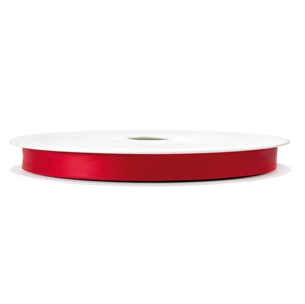 Nastro Doppio Raso Brizzolari - 10 mm x 25 m - 01232735 (Rosso)-0