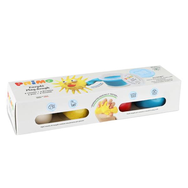 Pasta per Modellare Easy Dò Primo Morocolor - 100 g - 2907ED4B (Assortiti Conf. 4)-0