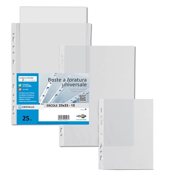 CF25BUSTE FORATURA ERCOLE 23X33 15-0
