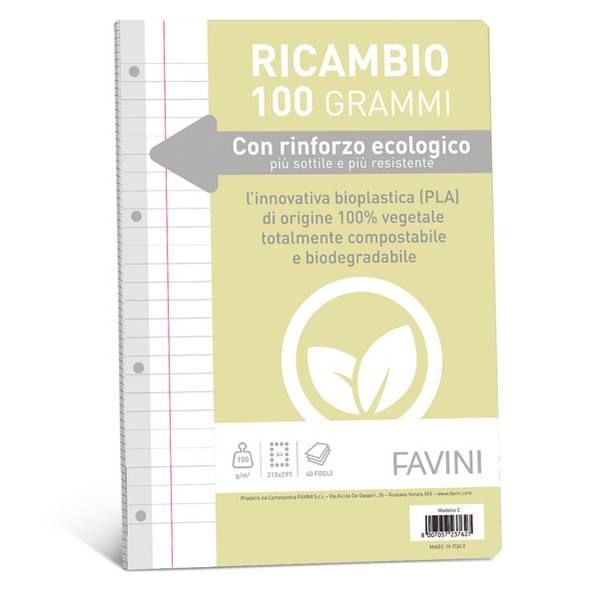 RIC.RINF.BIO: 100 GR 40 FF MOD.C