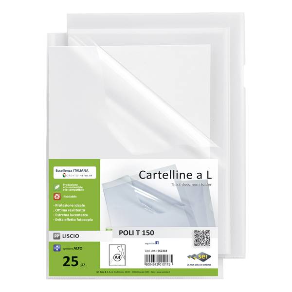 CF25CARTELLINE POLI T150 A4TRASP-0