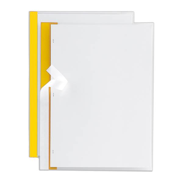 Cartellina per Rilegatura Poli 200 Sei Rota - 21x29,7 cm - 66230506 (Giallo Conf. 10)-0