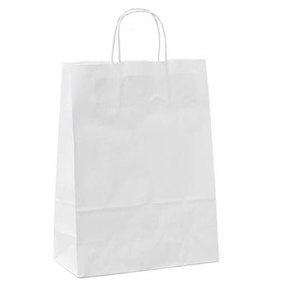 Shopper in Carta Mainetti Bags - 14x9x20 cm - 078309 (Bianco Conf. 25)