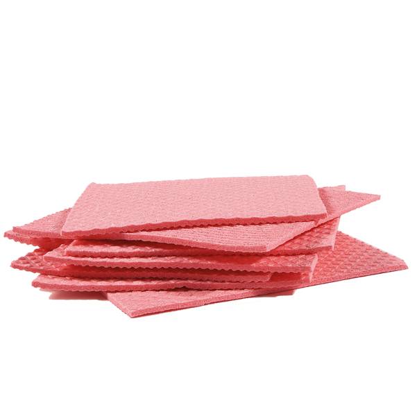 Panno Spugna Aquos Perfetto - 18x20 cm - 0231C (Rosso Conf. 10)-0
