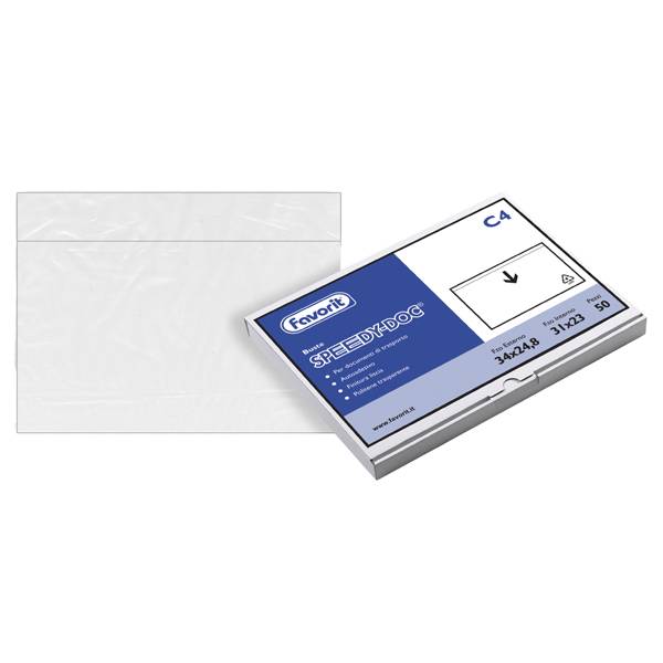 CF50 BUSTE ADESIVE SPEEDY DOC C4-0