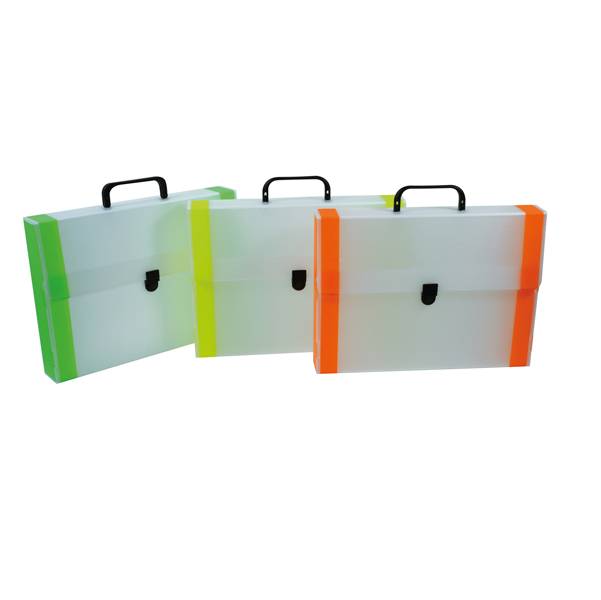 Valigetta Polionda - 38x53cm - dorso 5cm - dorso fluo - Ri.plast-0