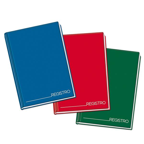 Registro cartonato - 5mm - 210 x 297mm - 192 fogli - Blasetti-0