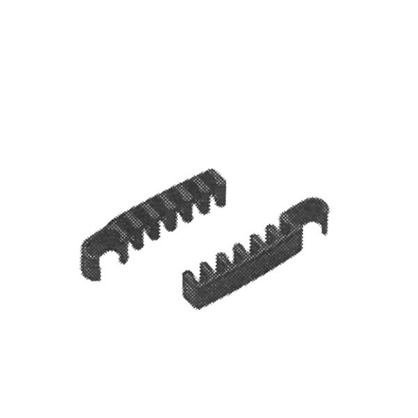 Ganci Regolabili per Unione Sedie Dado Unisit - ACCAG315R (Nero Conf. 2)-0
