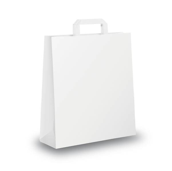 Shopper in Carta Mainetti Bags - 36x12x41 cm - 001697 (Bianco Conf. 250)-0