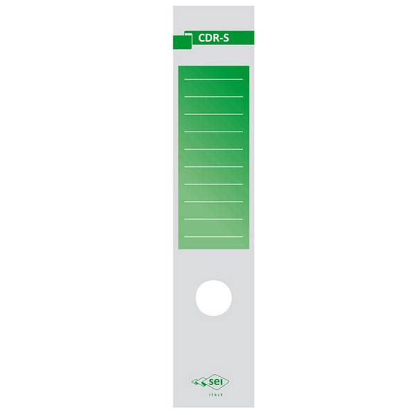 Copridorso CDR S Sei Rota - 7x34,5 cm - 58012605 (Verde Conf. 10)