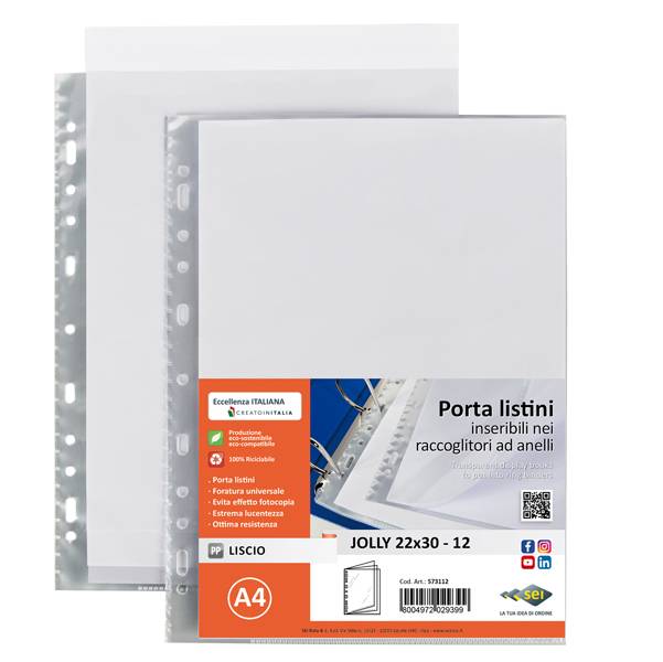 PORTALIST. JOLLY 12 BUSTE TRASPAREN-0