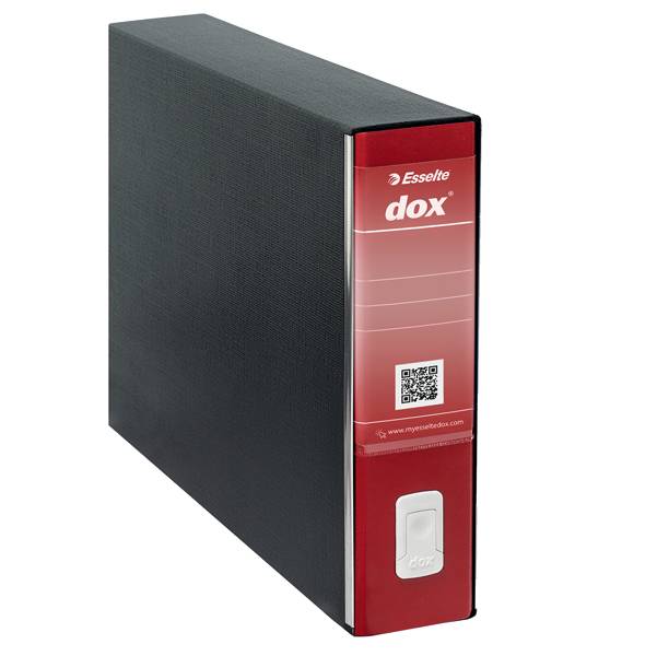 Registratore Dox 10 Rexel - Dorso 8 - 46x31,5 cm - 000213B1 (Rosso)-0