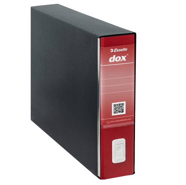 Registratore Dox 10 Rexel - Dorso 8 - 46x31,5 cm - 000213B1 (Rosso)