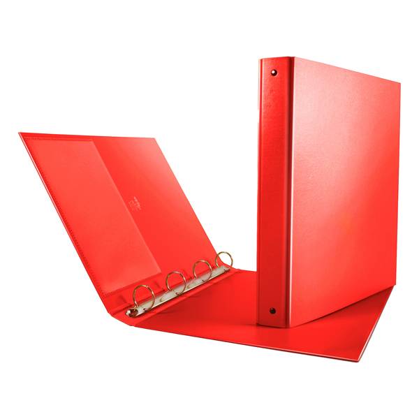 Raccoglitore nettuno 30 A4 4r rosso-0