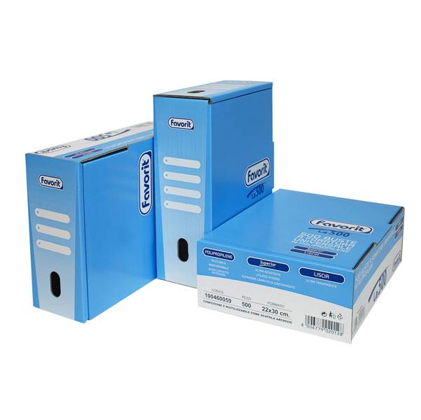 Favorit 100460059 scatola per la conservazione di documenti Polipropilene (PP)-0