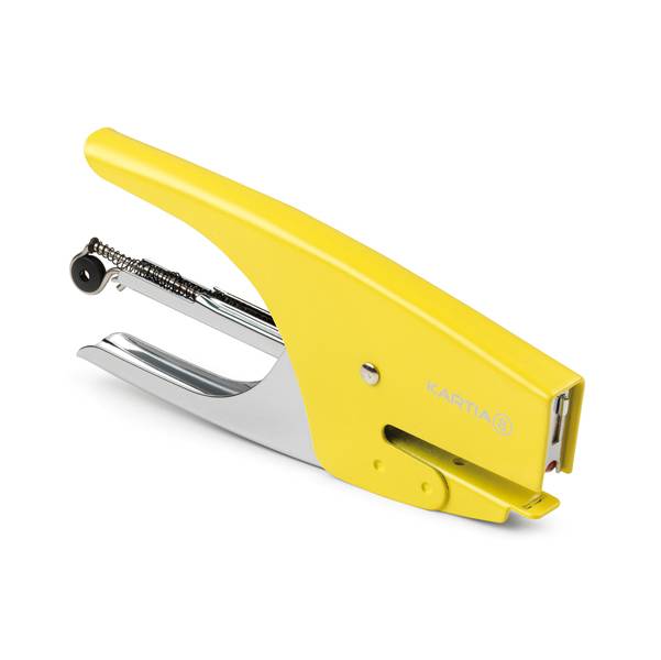 Cucitrice a pinza Kartia 8 - capacitA' 200 punti - giallo - Iternet-0