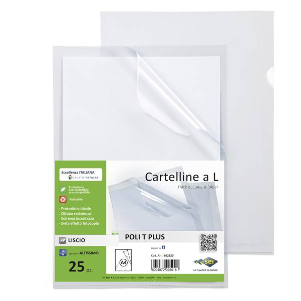 CF25 BUSTE A L POLI T PLUS22X30 LIS-0