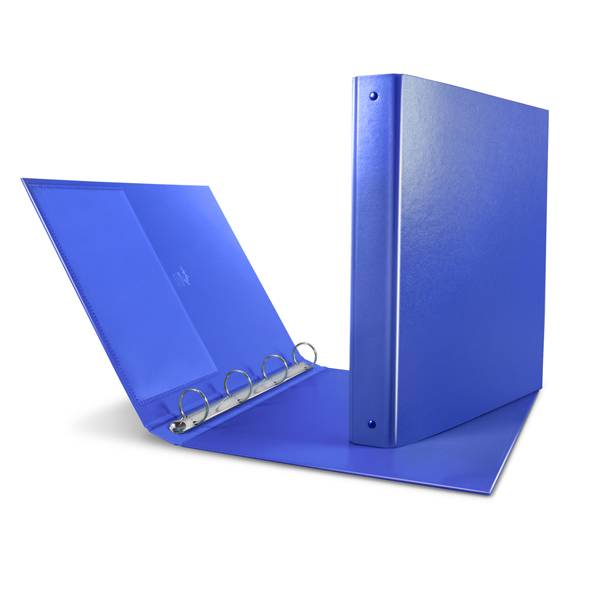 Raccoglitore Nettuno Sei Rota - A4 - 4 Anelli a D 40 mm - 36804047 (Blu)-0