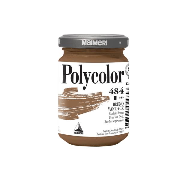 Colore vinilico Polycolor - 140 ml - Bruno Van Dyck - Maimeri-0