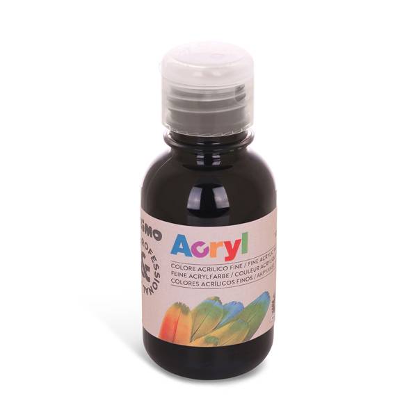 Colore Acrilico Acryl Primo Morocolor - 125 ml - 402TA125800 (Nero)-0