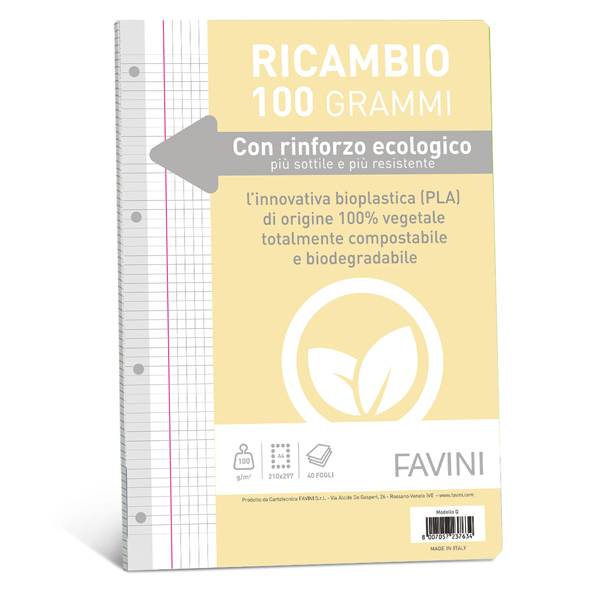RIC.RINF.BIO: 100 GR 40 FF MOD.Q-0