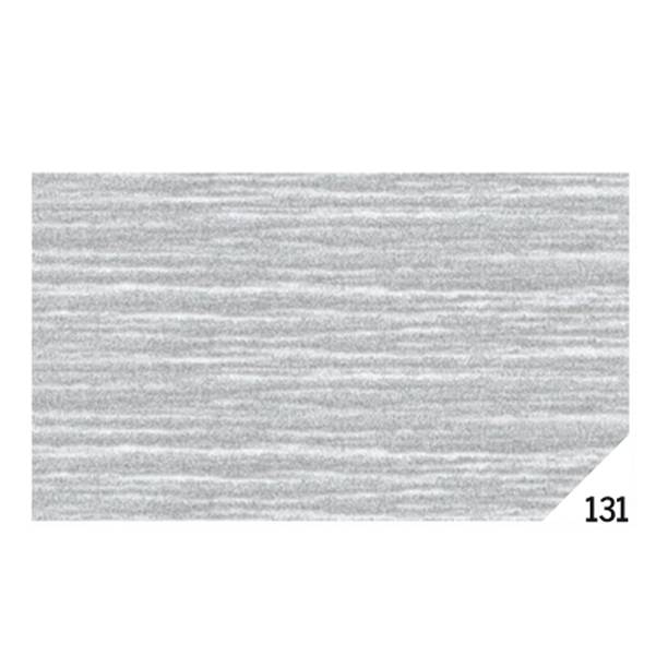Carta Crespa Rex Sadoch - 50x150 cm - 60 g - METAL 131 (Argento Conf. 10)-0