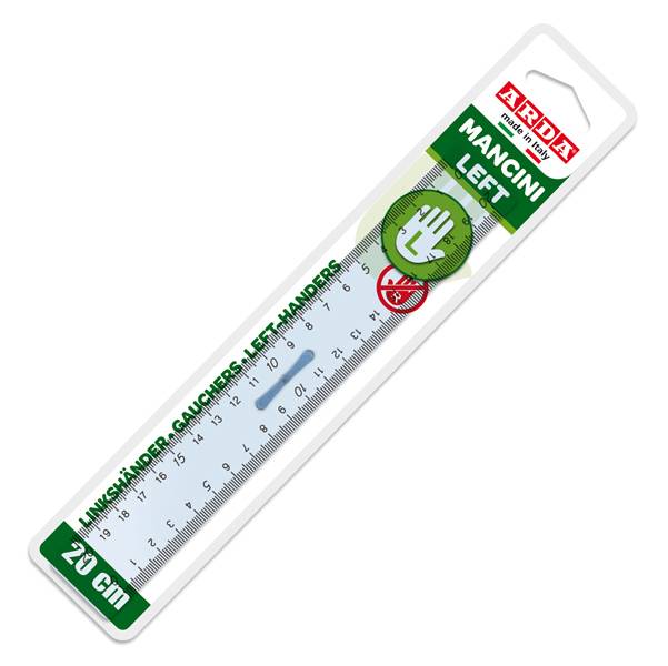 Doppiodecimetro per Mancini Arda - 20 cm - 283MAN (Trasparente)-0
