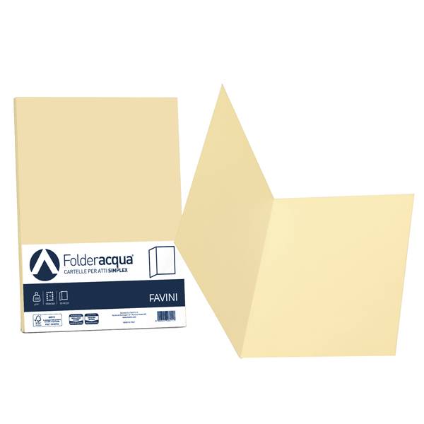 Cartellina atti Favini pz.50 camoscio-0