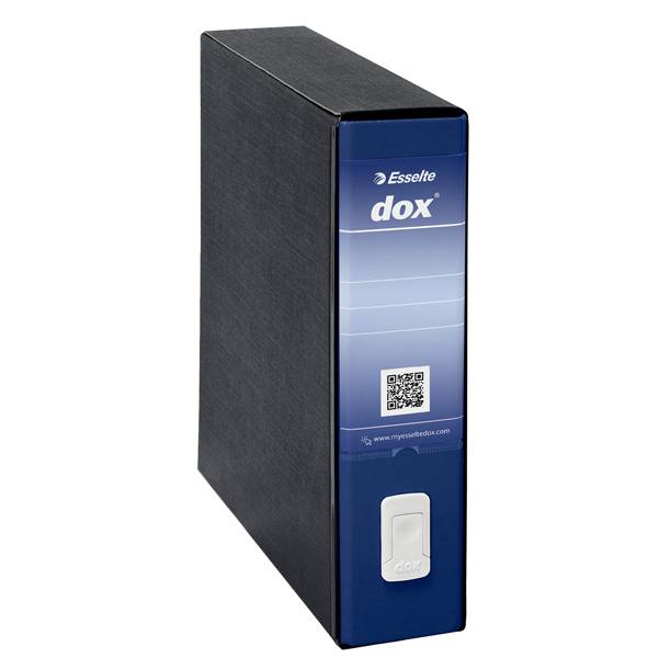 Registratore Dox 9 Rexel - Dorso 8 - 35x31,5 cm - 000212A4 (Blu)-0