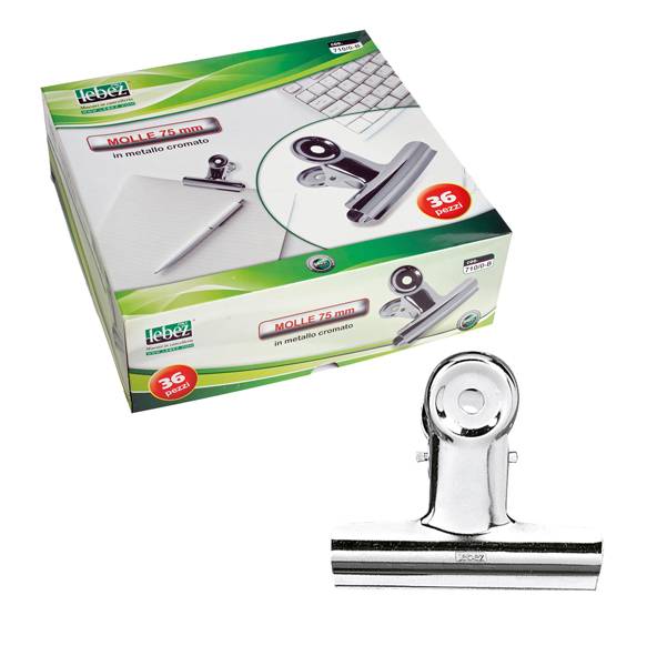 Molla - acciaio cromato - 4 cm - Lebez - conf. 72 pezzi-0