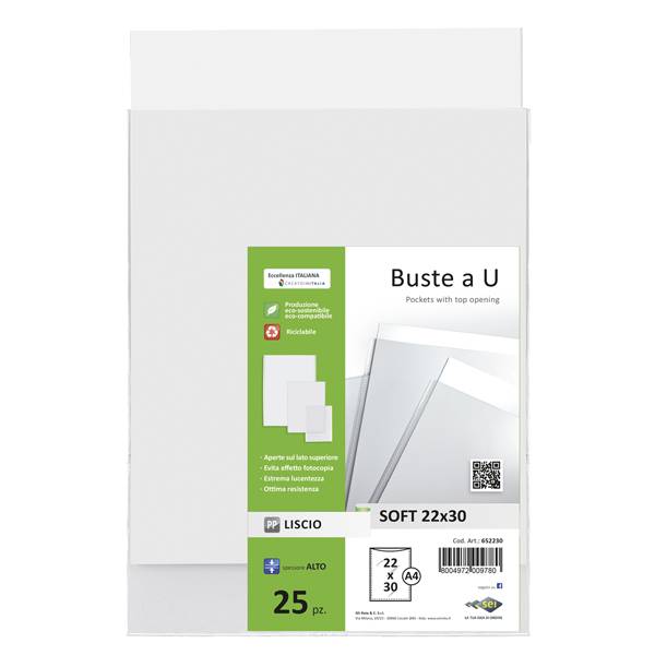 CF25BUSTE SOFT 22X30 TRASP-0