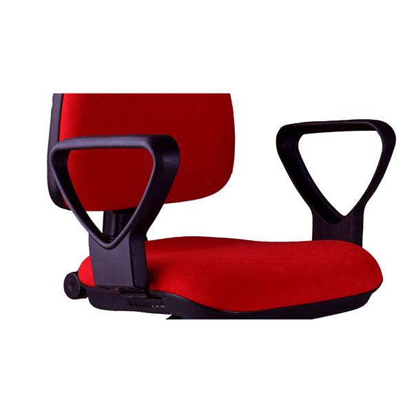 Coppia braccioli per sedia operativa A41B - nylon - nero - Unisit-0