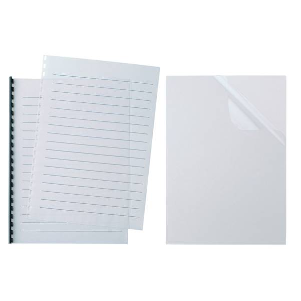 Copertine rilegatura Video - A4 - R30 - 280micron - neutro trasparente - Sei Rota - scatola 100 pezzi-0