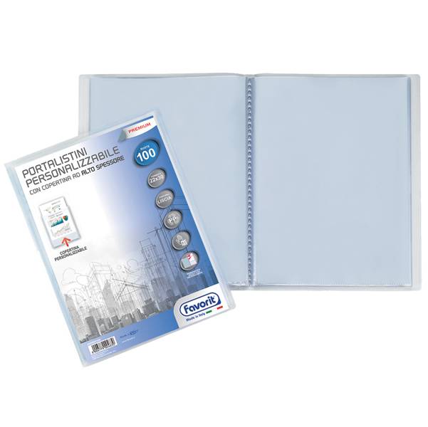 Favorit 400090488 cartella Polipropilene (PP) Trasparente A4-0