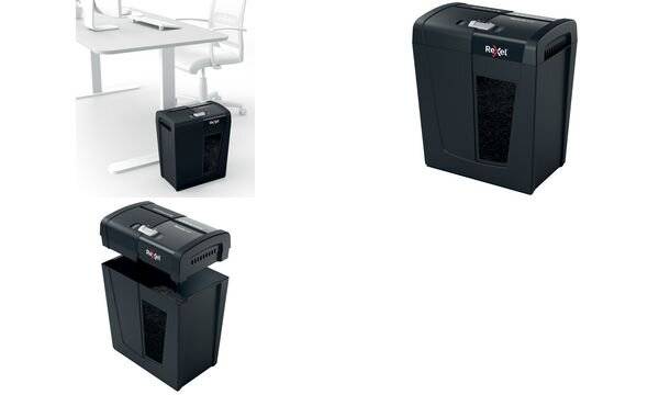 Rexel secure x10 distruggidocumenti a frammento cestino 18 lt capacita` 10 fogli nero-4