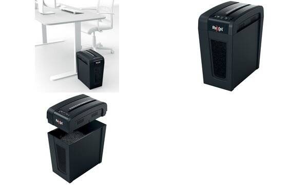 Rexel Secure X8-SL Aktenvernichter Kreuzschreddern 60 dB Schwarz (2020126EU)-4