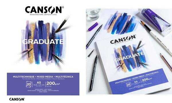 Canson Graduate Foglio d'arte 20 fogli-3