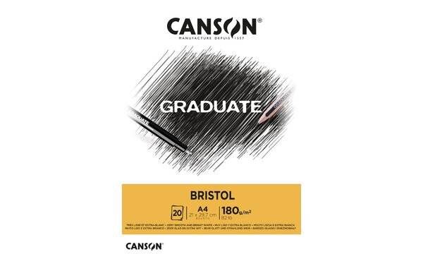 Canson Graduate Bristol Foglio d'arte 20 fogli-0