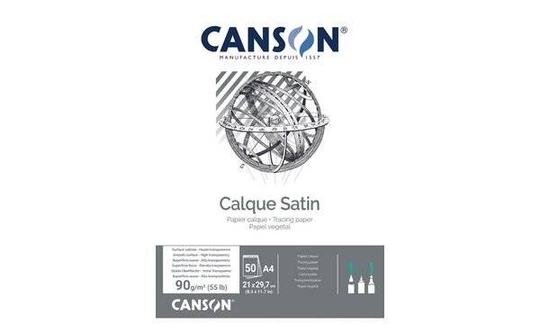 Carta Lucida Canson - A3 - 90/95 g - C200757202 (Bianco)-2