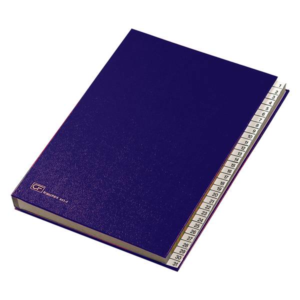 Classificatore Numerico 1-31 Fraschini - 643E (Blu)