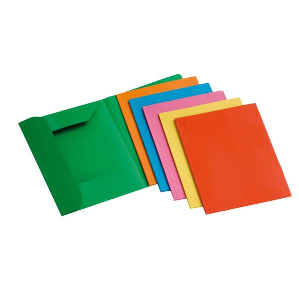 Cartellina in Cartoncino Brefiocart - 3 Lembi - 25x33 cm - 200 g - 0205009 (Assortiti Conf. 12)-0