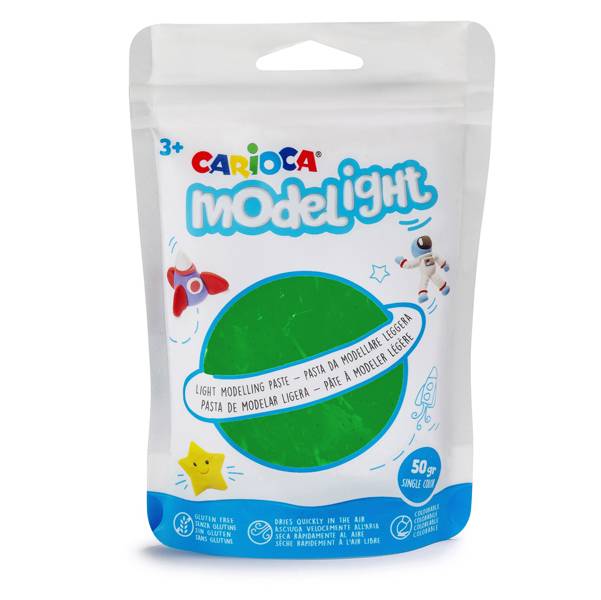 Pasta Model Light Carioca - 50 g - 42686/15 (Verde)-0