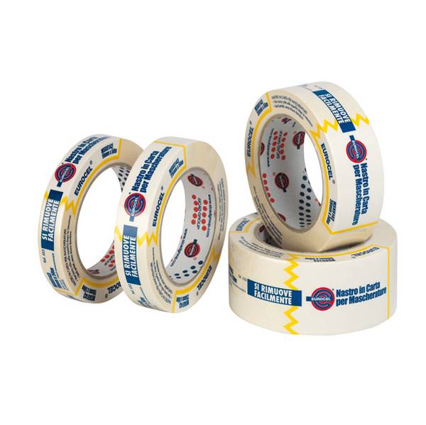 Nastro Adesivo in Carta MSK 6143 Eurocel - 25 mm x 50 m - 010119243 (Beige)