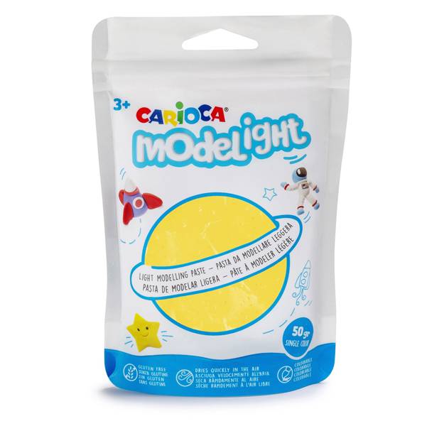 Pasta Model Light Carioca - 50 g - 42686/05 (Giallo)-0