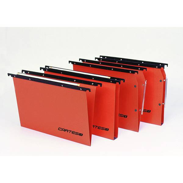 Cartelle Sospese Cartesio Plus Bertesi - Armadio - 33 cm - V - 314M Link-A2 (Arancio Conf. 25)