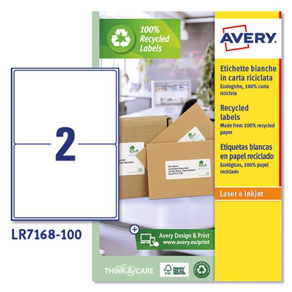 LR7168-100 Versandetiketten-0