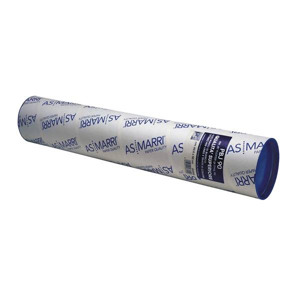 Carta plotter inkjet bianco opaco 914mmx50mt 90gr PBJ.90 6769 ASMarri-0