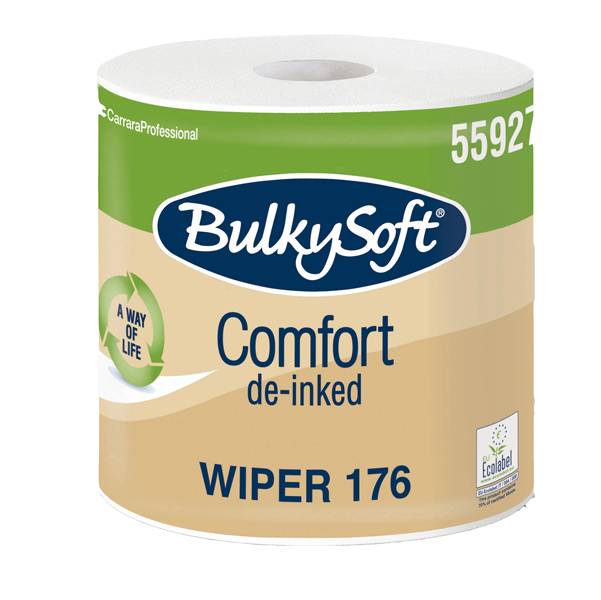 Bobina Asciugatutto Comfort Bulky Soft - 2 Veli - 800 Strappi - 55927.E11 (Bianco Conf. 2)-0