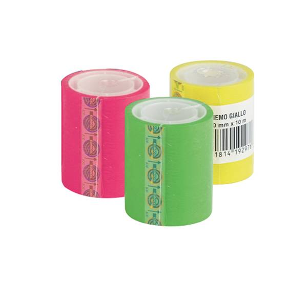Ricarica Nastro Adesivo Memograph - 50 mm x 10 m - 021300652 (Verde Conf. 12)-0